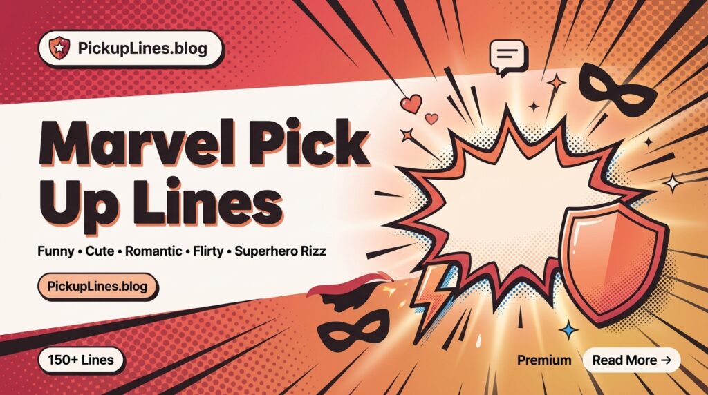 marvel pick up lines